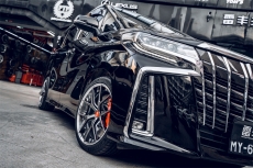 改裝案例丨豐田埃爾法升級(jí)AP95系列前六后四剎車(chē)套件