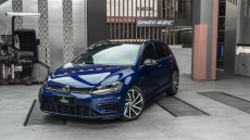 官方案例丨大眾高爾夫R20升級(jí)Alcon CAR97六活塞剎車(chē)套件