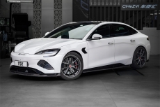 Brembo-ISCB套件丨比亞迪海豹升級Brembo GTS前六后四+ISCB碳陶剎車套件